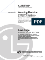 Washing Machine: Owner'S Manual