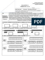 Prueba Matematica Numeros Del 0 Al 20