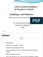 Improving Power System Stabilizer & Load Freqencey Control (Challenges and Solutions)