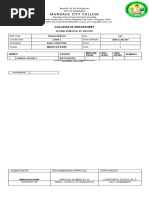 Mandaue City College: Collegiate Gradesheet