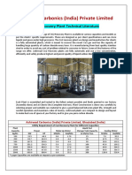 Ashirwad Carbonics (India) Private Limited: Co2 Recovery Plant Technical Literature