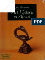 VANSINA, Jan. Art History in Africa