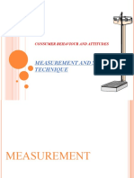 Measurement & Scaling Technique1