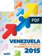 Venezuela Cumple Los Objetivos de Desarrollo Del Milenio 2015