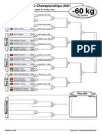 African Judo Championships 2021 - Contest - Sheet