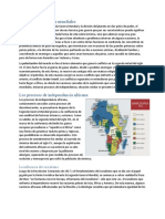 Los Procesos de Independencia Africana