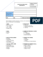 FT-SST-015 Formato Encuesta de Perfil Sociodemografico