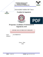 Informe Suelos de Fundacion y Subrasante