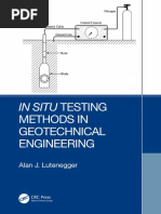 In Situ Testing Methods in Geotechnical Engineering