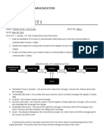 Activity Sheet 1: Purposive Communication