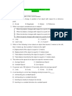 Summative Assessment For Module 1 and 2 Science 7