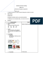 Detailed Lesson Plan in ENGLISH 1 & 2