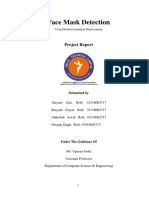 Face Mask Detection Project Report 