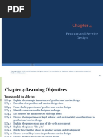 4 Product and Service Design