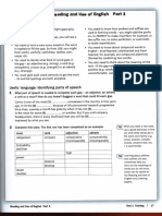 CAE Trainer RUE Test 1 Parts 3 and 4