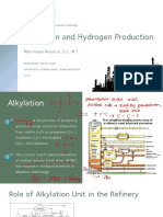 Alkylation and Hydrogen Production