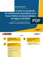 Guía - Suscripción de Notificaciones Electrónicas O.N.