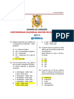 EXAMEN DE ADMISÓN San Marcos 2011 II