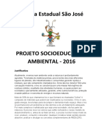 Projeto Socioeducativo e Ambiental