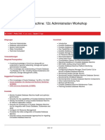 Exadata Database Machine: 12c Administration Workshop: Dauer 5 Tage