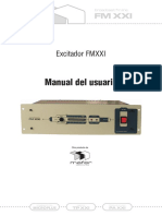 Manual Excitador FM XXI