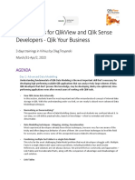 Master Class For QlikView and Qlik Sense