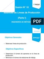 Sesión #10 - Balance de Línea Secuencial - IM - 2020-2