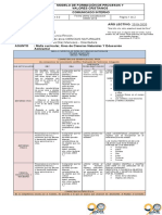 Malla Curricular Grado Primero Ciencias Naturales