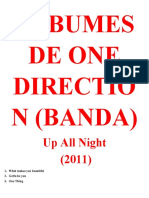 Albumes de One Direction