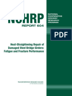 Heat Straightening Repair of Damaged Steel Bridge Girders - Fatigue and Fracture Performance