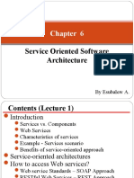 Chapter 6 - Service-Oriented Architecture (Lecture 8 & 9) - 1