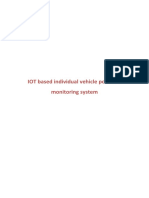 Pollutant Detection System in Two Wheeler