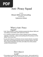 Anti-Piracy Squad: Wissen Skills and Consulting