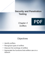 Computer Security and Penetration Testing: Sniffers