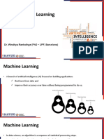 Machine Learning: Dr. Windhya Rankothge (PHD - Upf, Barcelona)