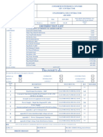 Distribution List: Sheet 1/22