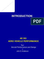 Aero Vehicle Performance - Introduction