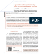 Functionally Generated Pathways To Develop Occlusal Scheme For Removable Partial Denture