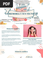 Memoria y Sus Tecnicas