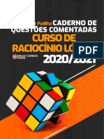 Caderno de Questoes Comentadas Do Curso de Raciocinio Logico 2020 2021