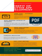 Benefit of Flutter App Development - Infographics