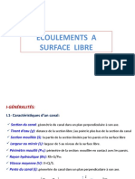 Ecoulements Surface Libre