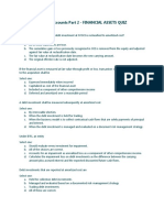 ACTG 431 QUIZ Week 2 Theory of Accounts Part 2 - FINANCIAL ASSETS QUIZ