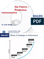 Predicting The Future - Trends For Predictive Maintenance: Dr. Dirk Woldt