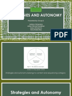 (Group 2) Strategies and Autonomy