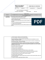 Malla Curricular Matemáticas 10 Actualizada