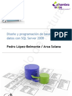 Diseño y Programación de Bases de Datos Con SQL Server 2008 (Ejemplo)