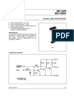 MC1489 MC1489A: Quad Line Receivers