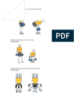 Peso Muerto Rumano o Con Piernas Estiradas