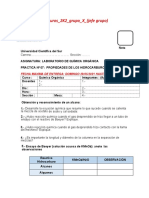 Informe Semana 8 Propiedades de Los Hidrocarburos